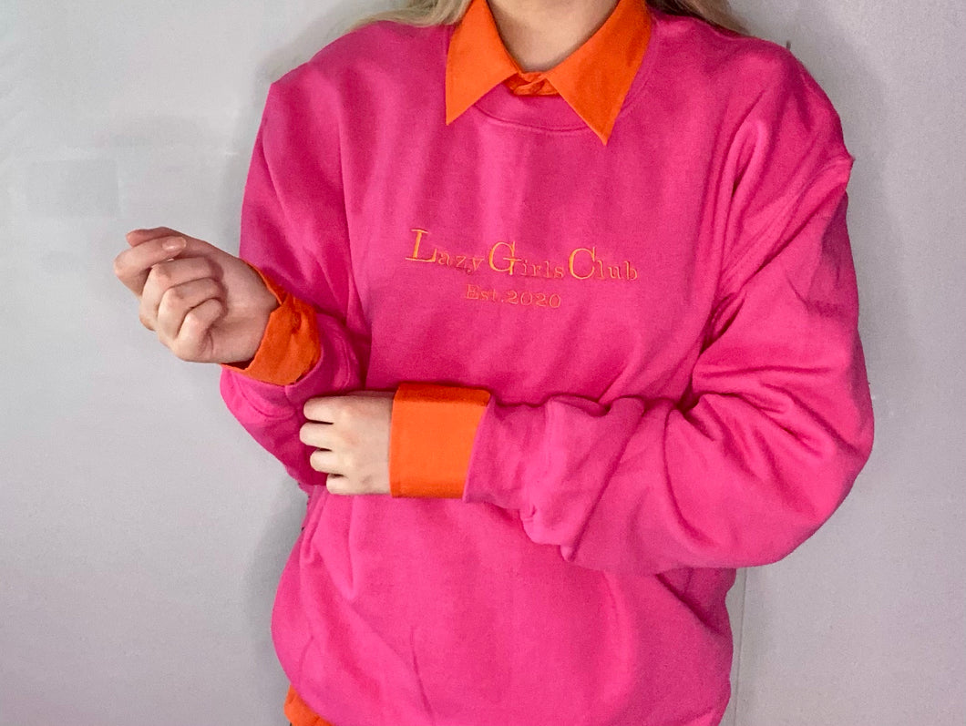 Hot Stuff Pink Sweatshirt