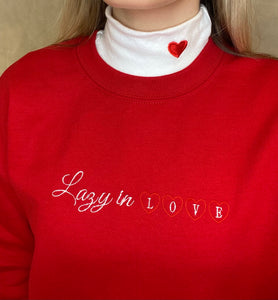 Lazy In Love Red